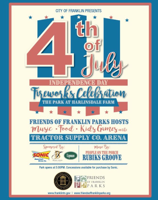 4th of July Franklin, TN - Fireworks.