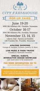 City Farmhouse Pop Up Fairs Franklin TN