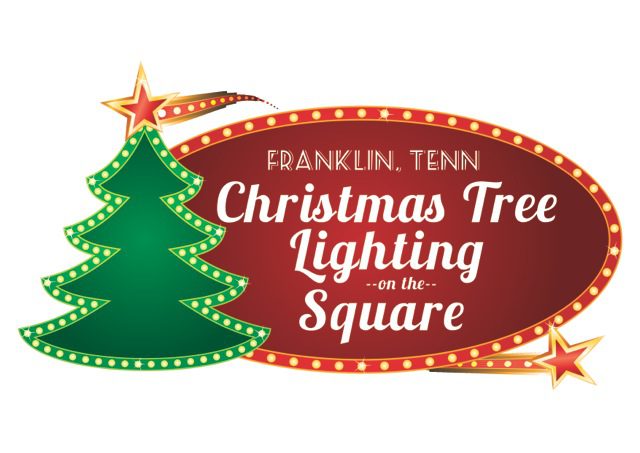 Downtown Franklin, TN Christmas Tree Lighting on the Square.