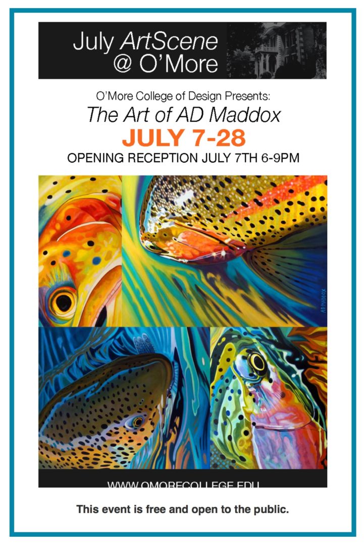 O'More College of Design July ArtScene