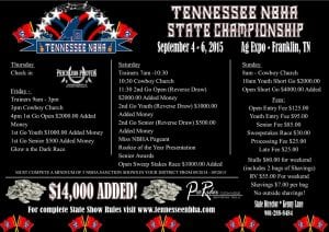 National Barrel Horse Association Tennessee State Show Franklin TN