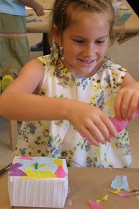 Young Girl in Summer Camp