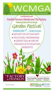 WCMGA Garden Festival Franklin TN