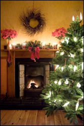 Christmas living room