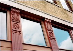 Historic downtown Franklin building.