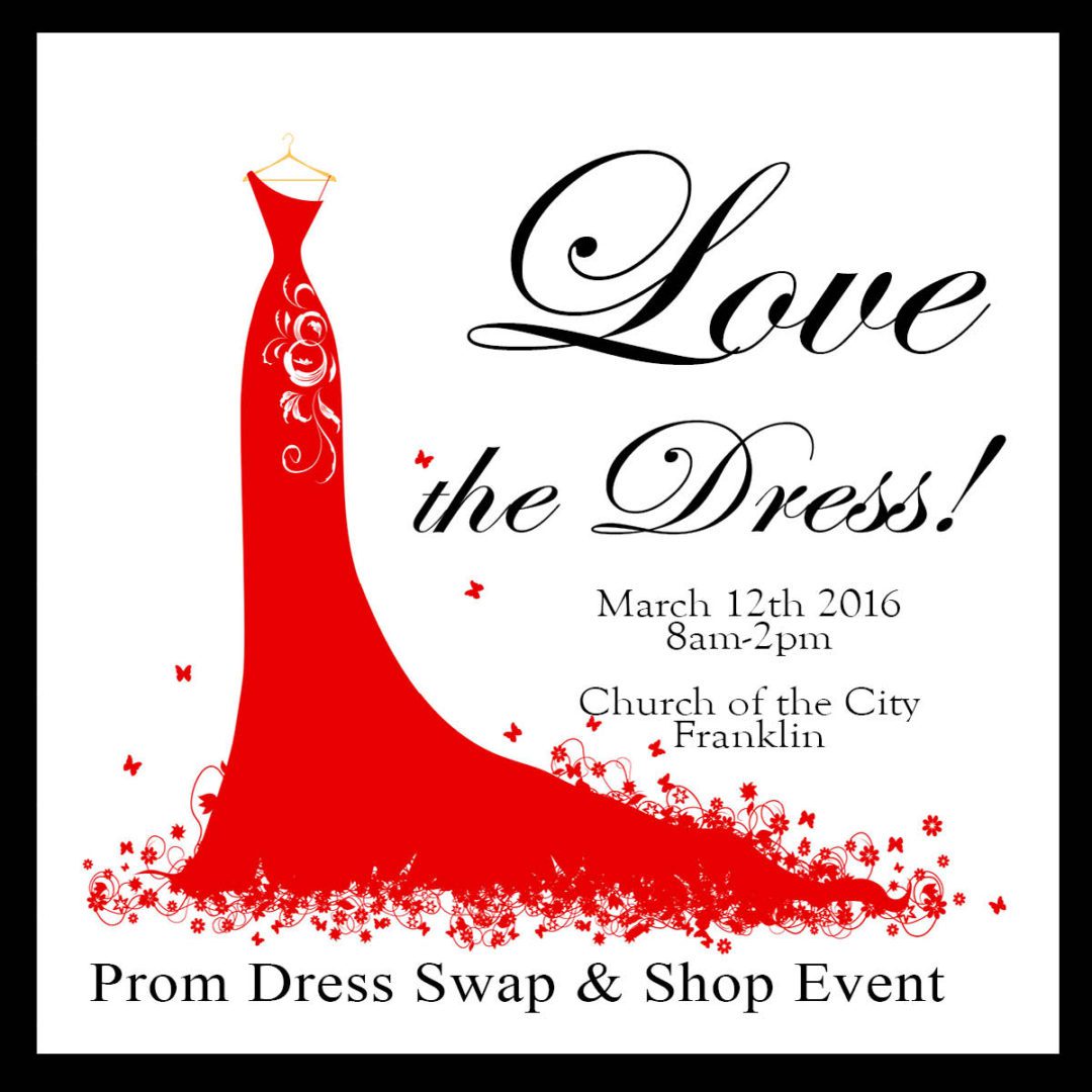 Shopping in Franklin, TN Love the Dress prom dress swap and shop event.