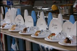 Food at Franklin on the Fourth event in downtown Franklin, the event offers a fireworks show, live bands, games, vendors and more!