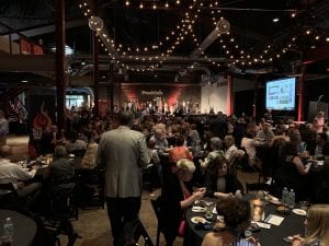 The 2019 Sizzle Awards Gala, celebrating the best businesses in Williamson County, TN, held at The Factory at Franklin.