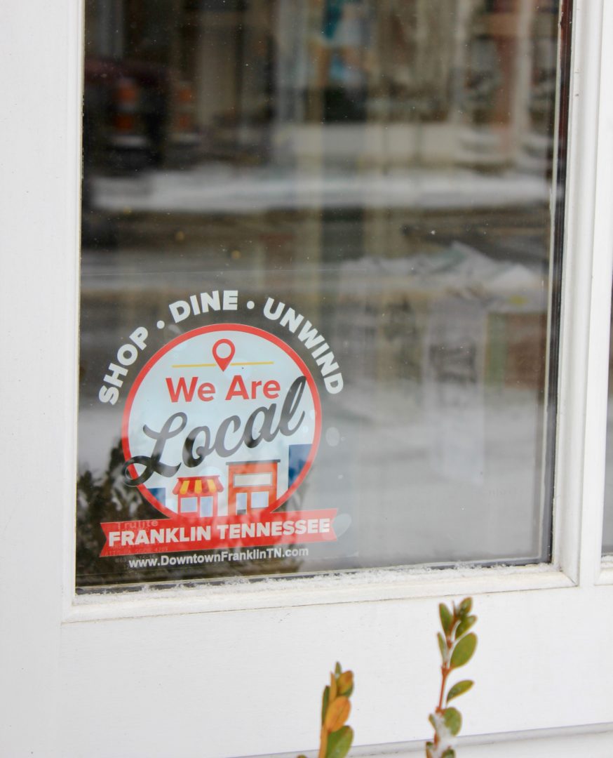 Small biz week in Downtown Franklin, Shopping in Franklin, TN.