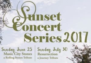 sunset cconcert series