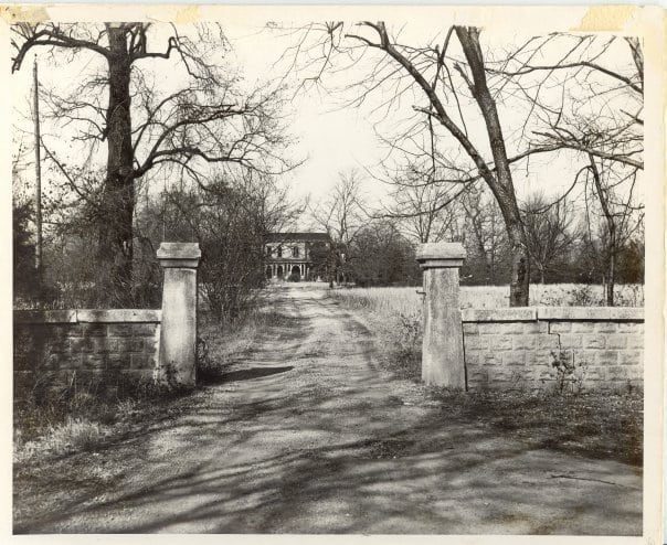 Flashlight Night Publicity Photo pre restoration of Oaklands Mansion