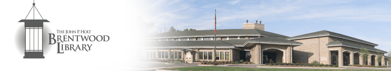 John P. Holt Brentwood Library in Brentwood TN, offers access to over 165,000 books and other materials, including audiobooks, DVDs, music CDs and online resources, a large collection of newspapers and magazines is also available and the library is situated in a beautiful park setting and bordered by a walking trail and arboretum.