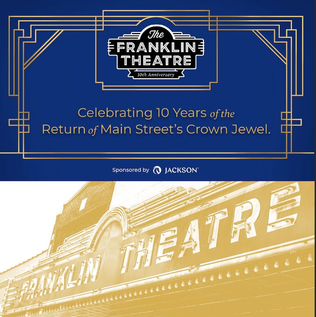 Franklin Theatre 10th Anniversary Logo