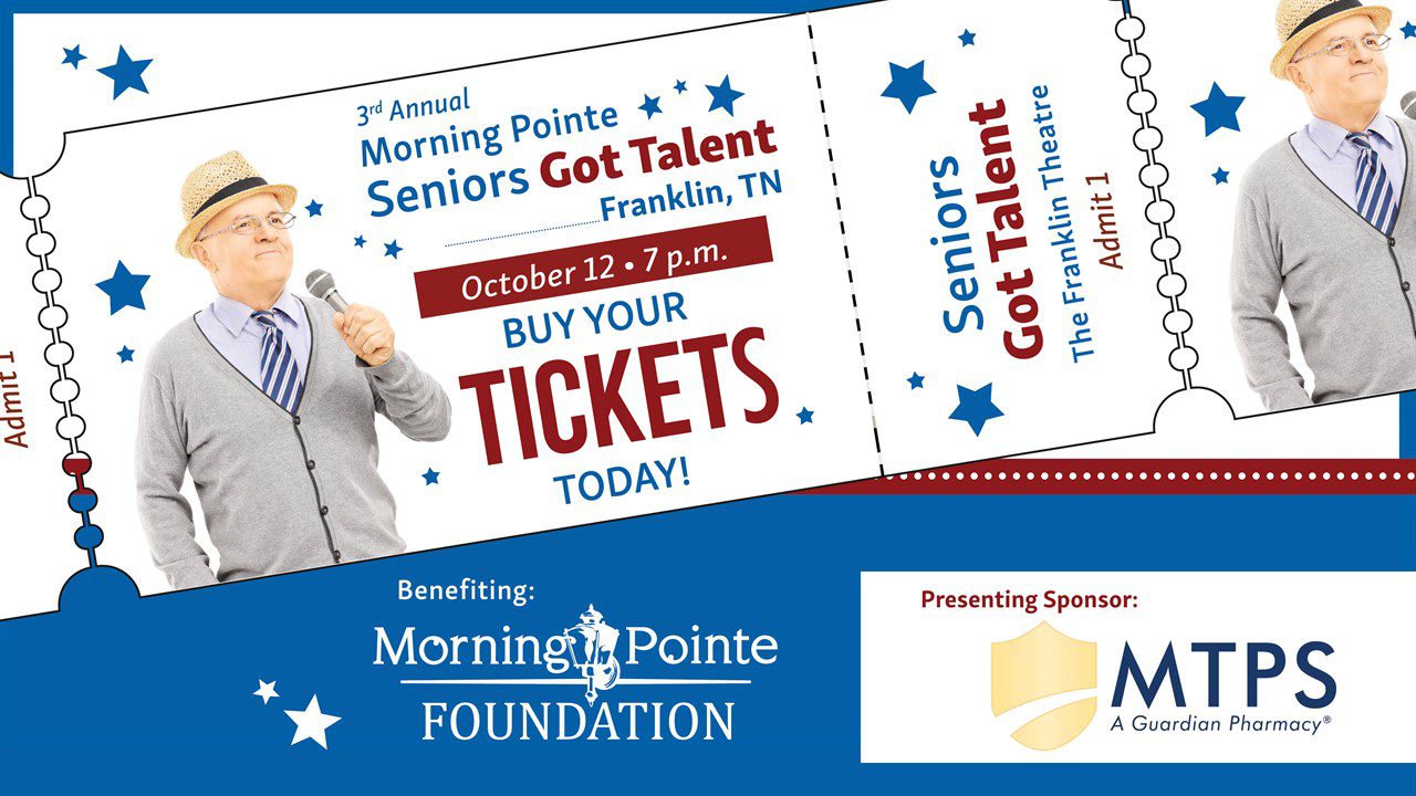 Franklin TN Event Morning Pointe Seniors Got Talent at The Franklin Theatre in Downtown Franklin.