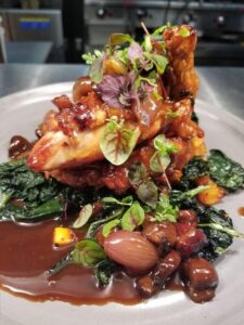 The Sanctuary Golf & Social Club in Brentwood, TN, restaurant for dining.