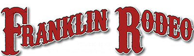 Franklin Rodeo logo, Franklin TN events, daily fun for all ages, the rodeo offers rodeo competition events, kids events, specialty acts and a lot of family fun!