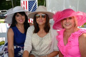 Dina Pew, Cathi Cook Aycock and Becky Grimaldi - Chukkers for Charity Franklin, TN Event.