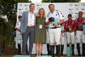 Dr. & Mrs. Sieveking & Steve Orthwein - Chukkers for Charity.