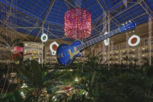 Holiday Light Events, Garden Conservatory at Gaylord Opryland Nashville.