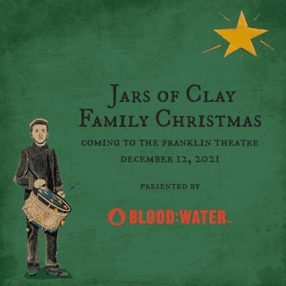 Jars of Clay Family Christmas Show in downtown Franklin, Tennessee.
