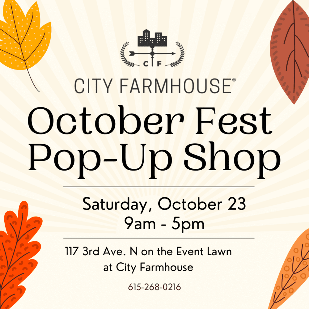 Shopping Event Downtown Franklin TN City Farmhouse