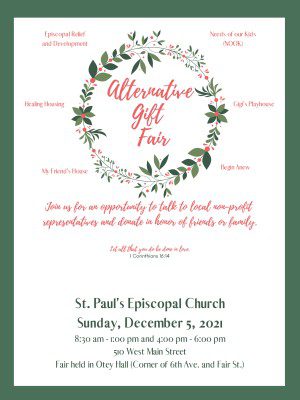 St. Paul's Alternative Gift Fair in Franklin, TN.