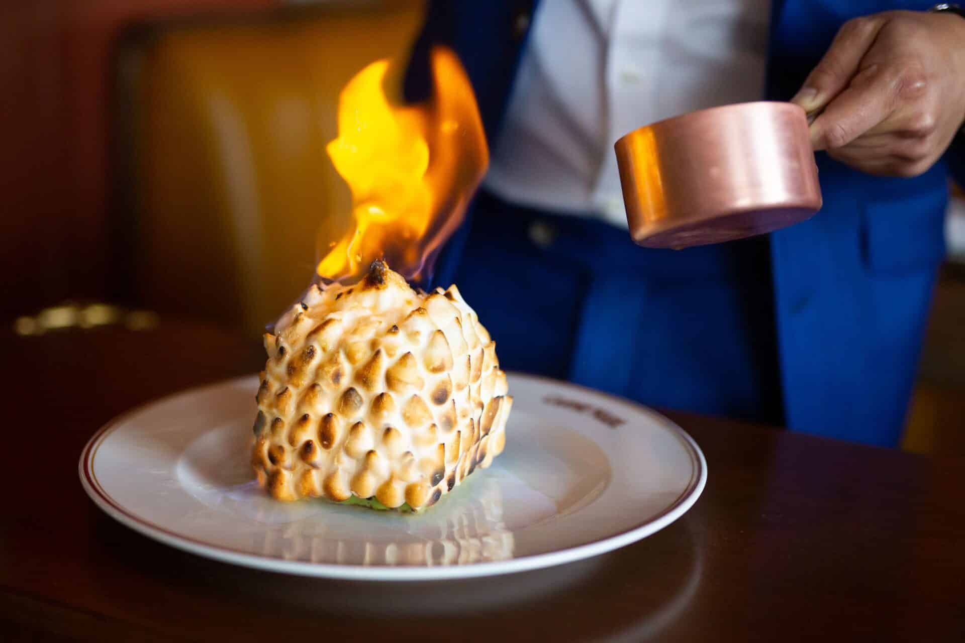 Baked Spumoni, Carne Mare Contemporary Italian chophouse in Nashville.