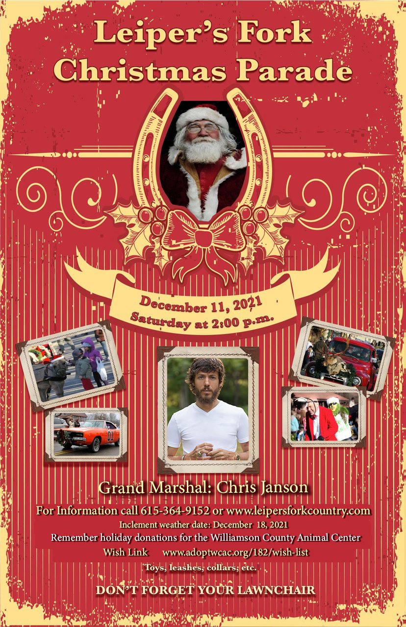 Leiper’s Fork Christmas Parade Franklin, TN - Holiday Parade.