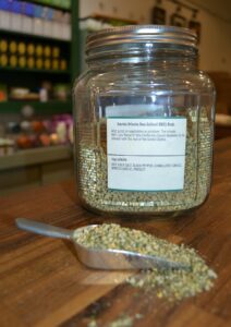 Savory Spice Shop in downtown Franklin, Santa Maria sea salt rub spice.