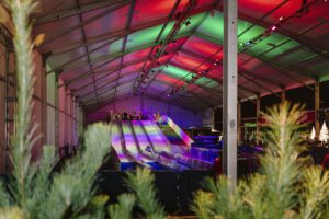 Ice tubing in Nashville, TN at Gaylord Opryland.