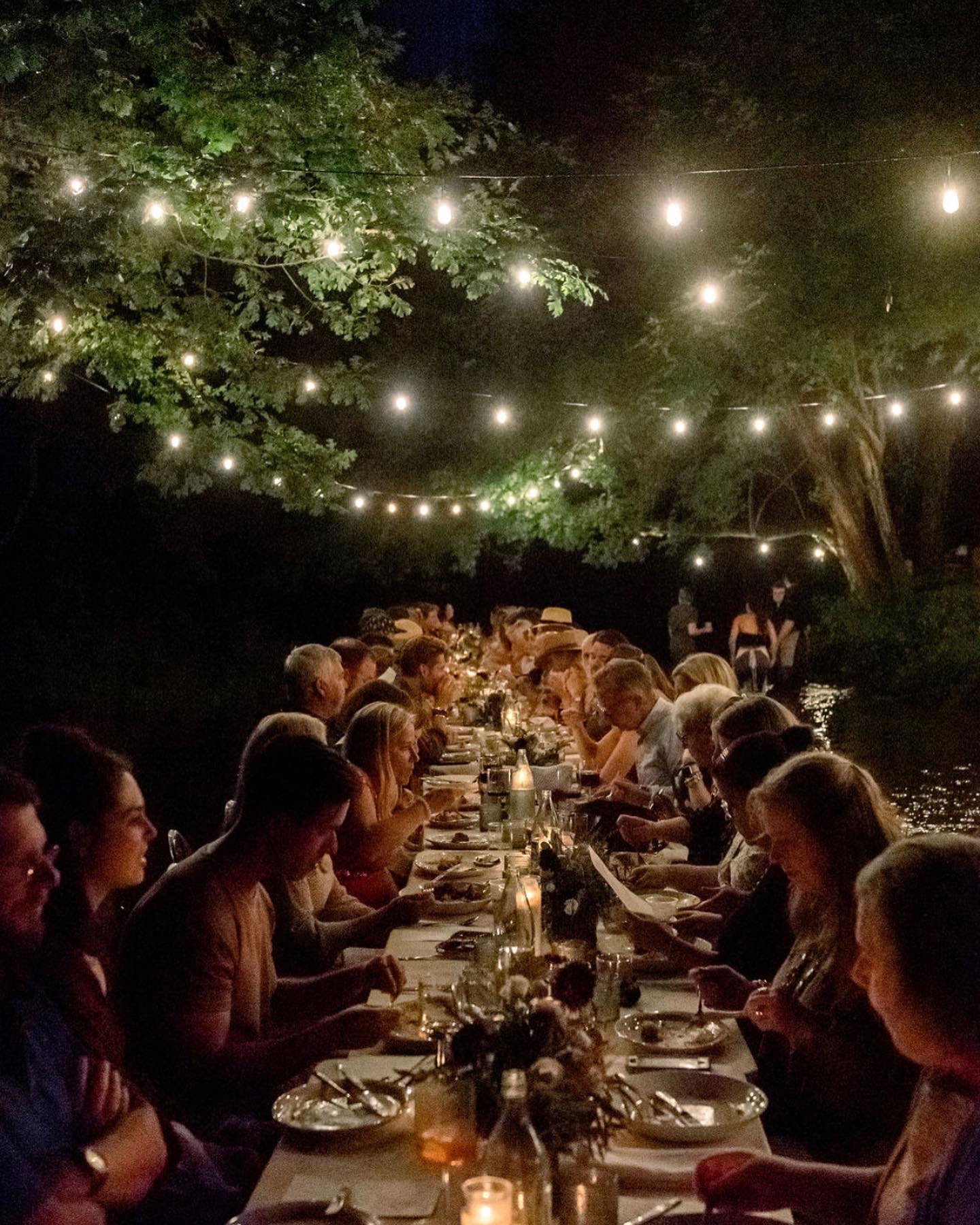 Wines in the Fork Leiper's Creek, TN creekside dinner event. 2