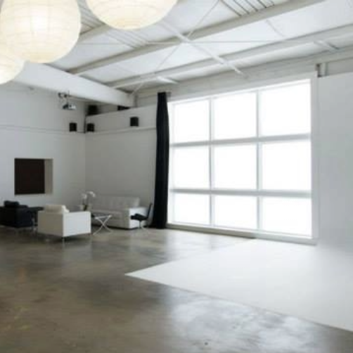 Inside the studio at Westlight studios, a creative rental space in Franklin, Tennessee.