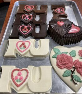 I heart U Schakolad’s Chocolates Franklin, TN, European-style chocolate.