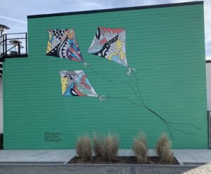 Franklin, Tennessee's Kite Mural - A Must See Murals in Franklin.