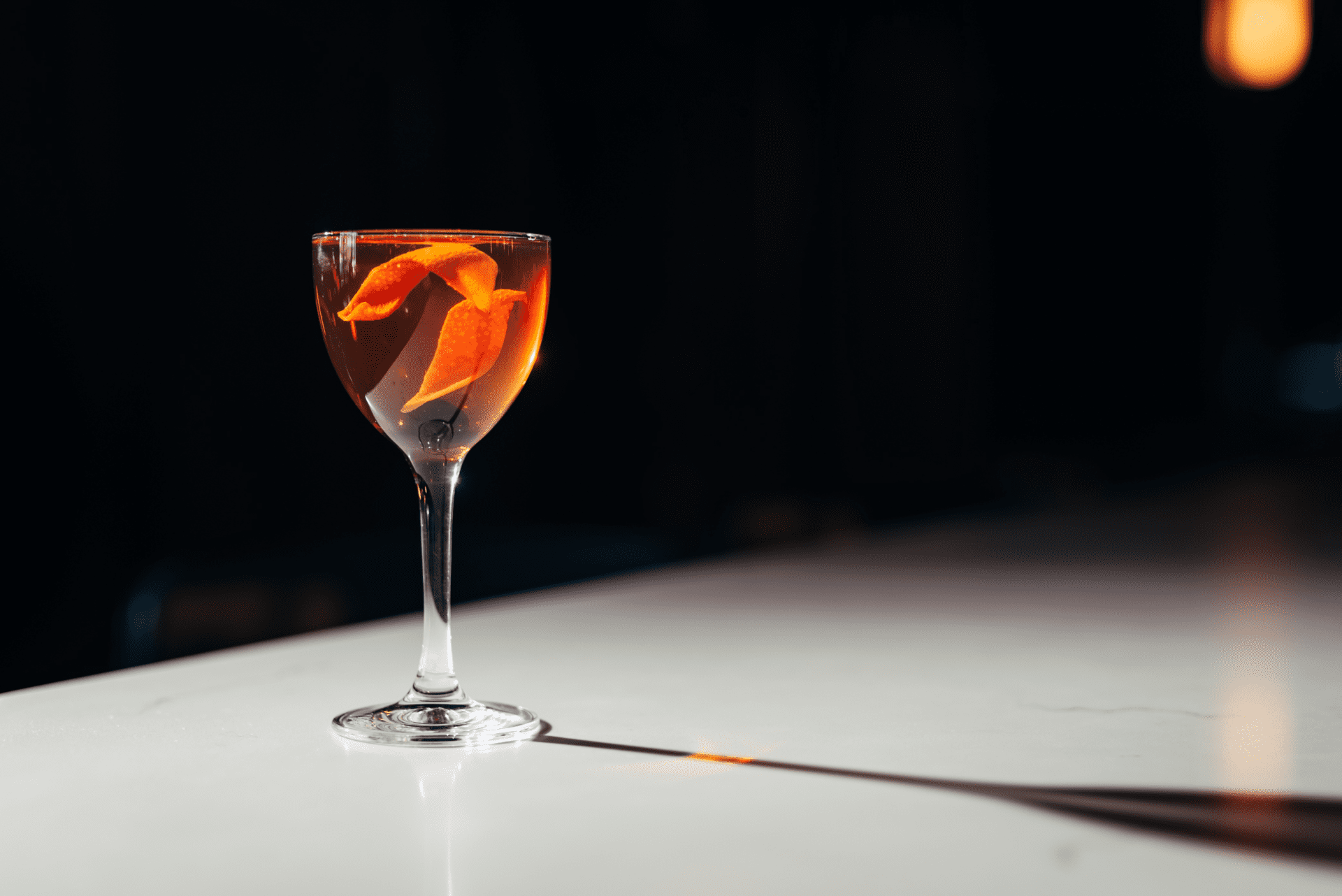 A cocktail, Happy Hour in Nashville.