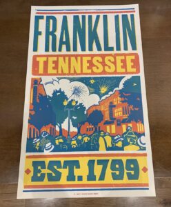 Hatch Show Print Franklin TN.