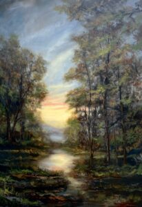 Paingin by Beam, Visiting Artist Series art event in Nashville, TN.