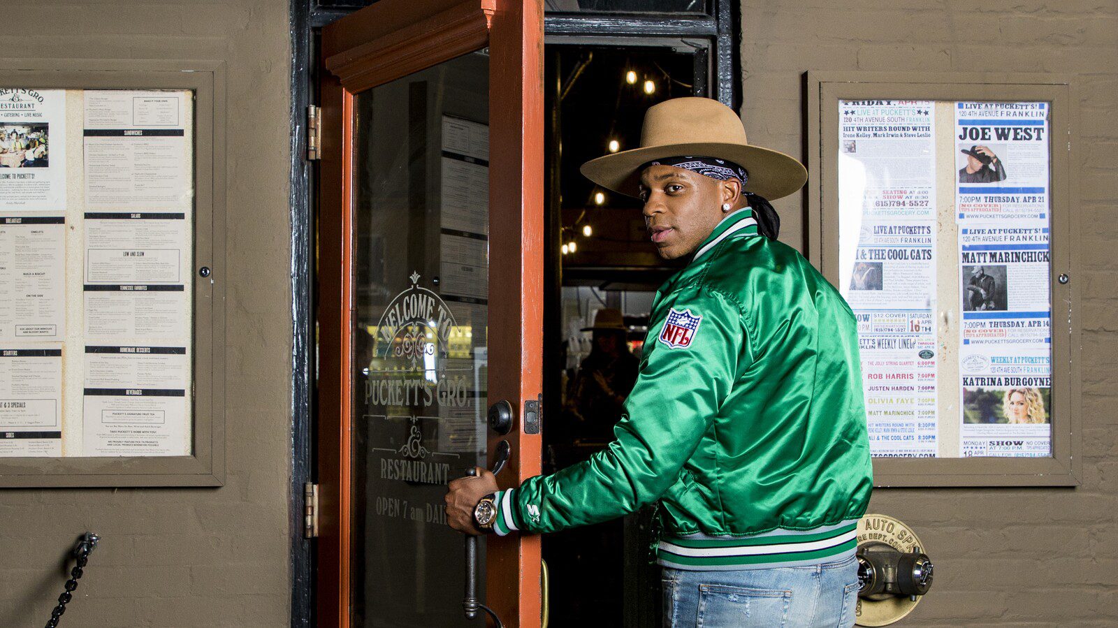 Jimmie Allen Downtown Franklin, TN Pucketts