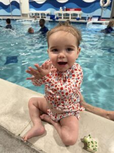 SafeSplash Swimming School Cool Springs_Franklin - Child taking Swim Lessons.