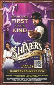 Shiners- A Cirque meets Broadway meets comedy show