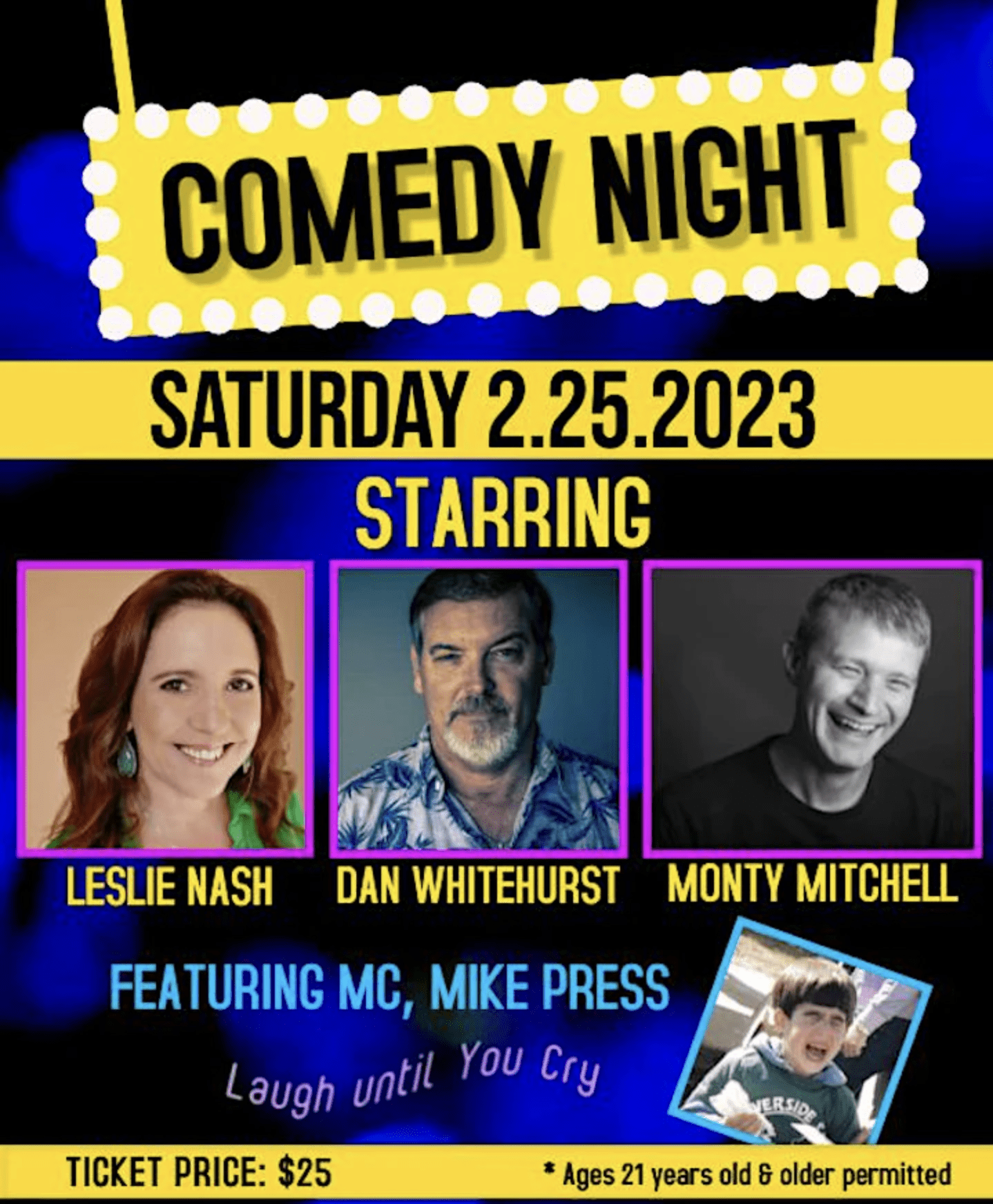 A Night of Comedy in Franklin_Event