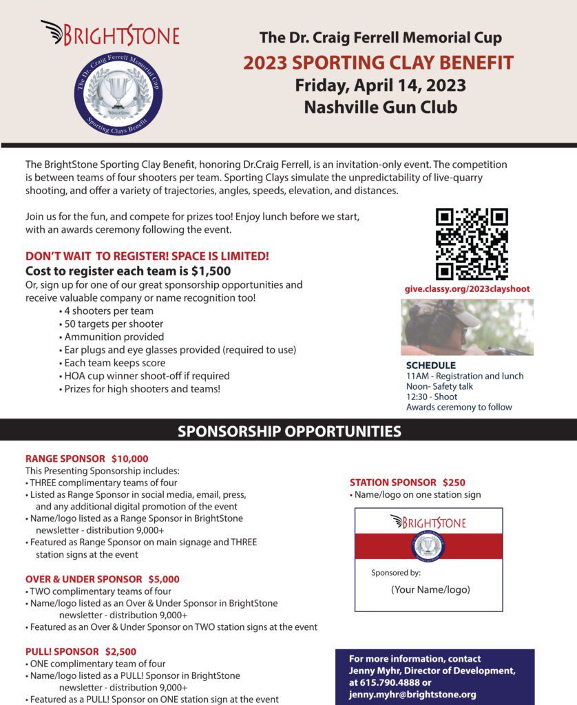 Brightstone Sporting Clay Benefit Nashville