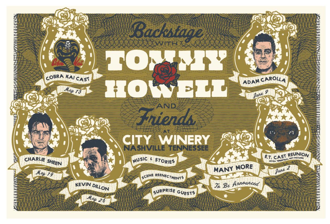 Tommy Howell Brings Hollywood to Nashville in Backstage with Tommy Howell and Friends