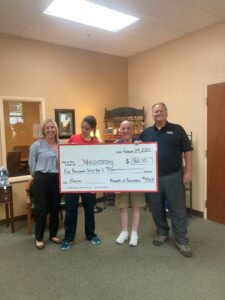 BrightStone Charitable Givings Check Presentation
