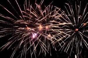 Fireworks Show Franklin, Tenn. Fourth of July.