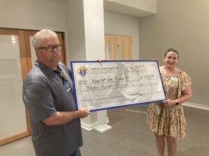 Habat For Humanity Charitable Givings Check Presentation