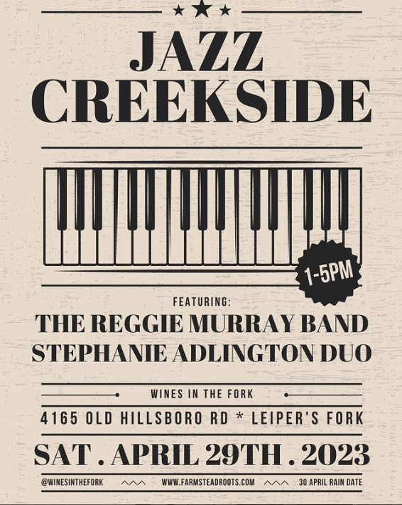 Jazz Creekside Leiper's Fork, TN.
