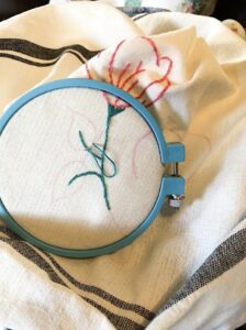 Mother's Day Embroidery Class Event Franklin, TN