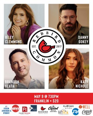 Redbird Common writers-in-the-round music series Franklin TN