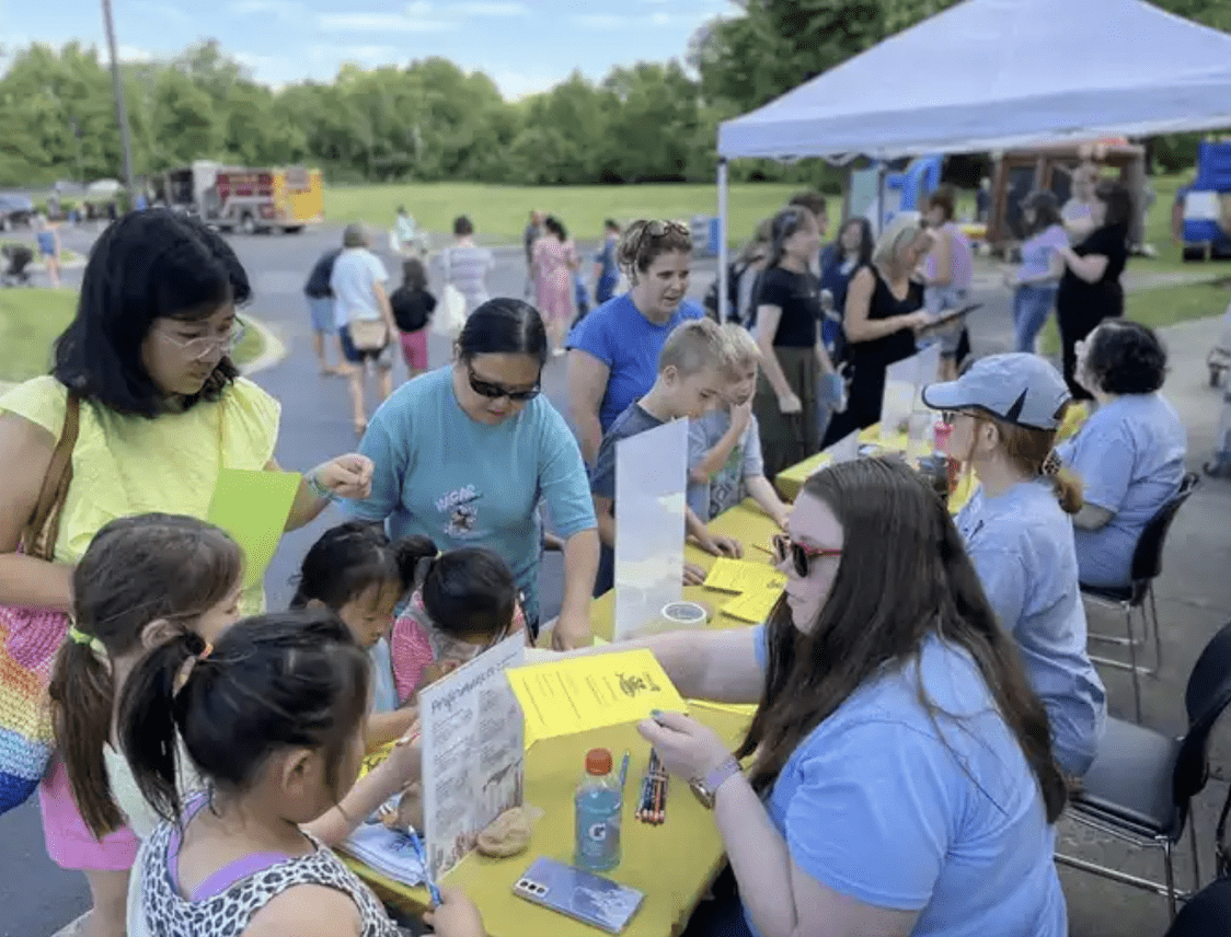 Summer Reading Kickoff Celebration in Brentwood TN, at the Library, carnival-style games, food trucks, and fun activities!